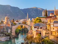 From Trogir: Full-Day Tour to Kravica Waterfall, Mostar and Počitelj